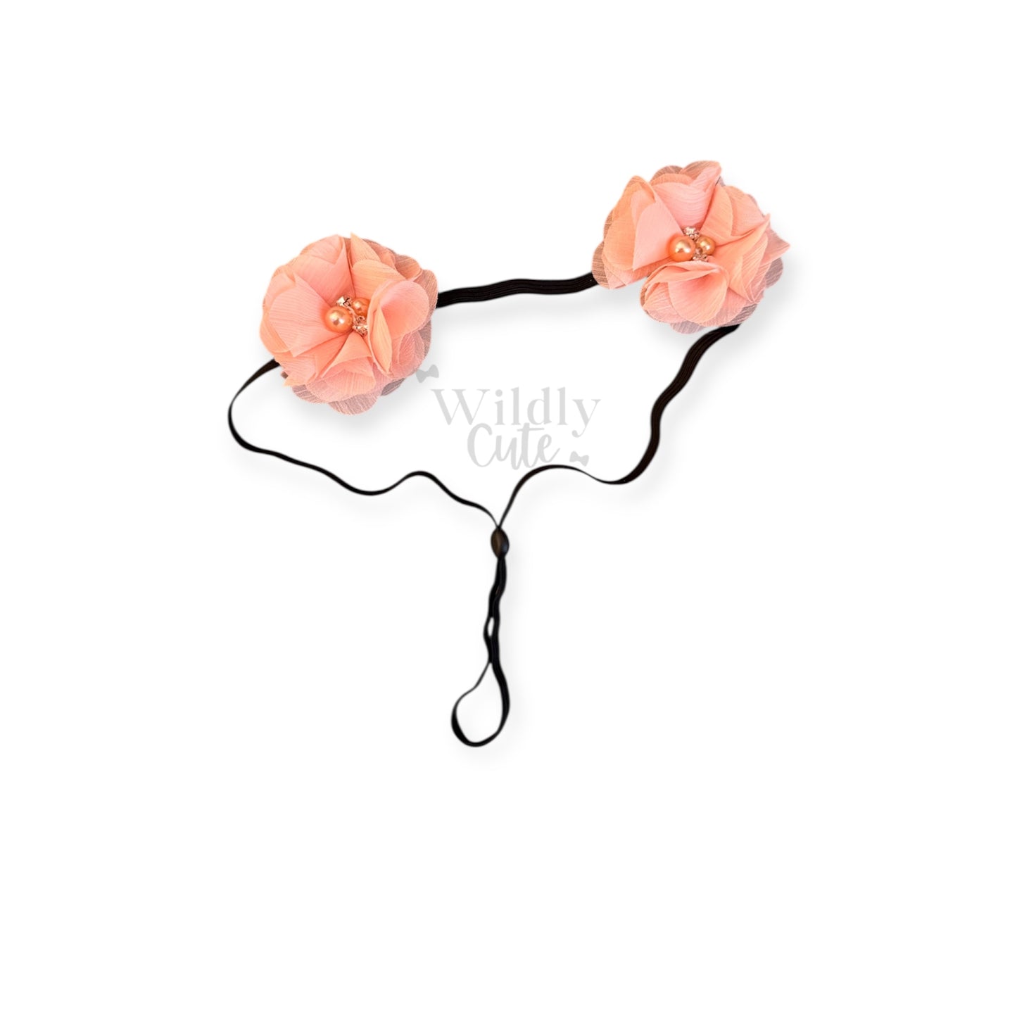 Peach Florette Ears