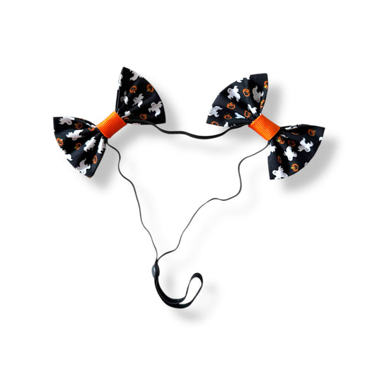 Lil’ Boo Patch Double Bows 👻 🎃