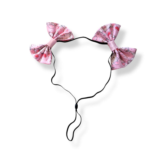 Mud Pie Piggies Double Bows