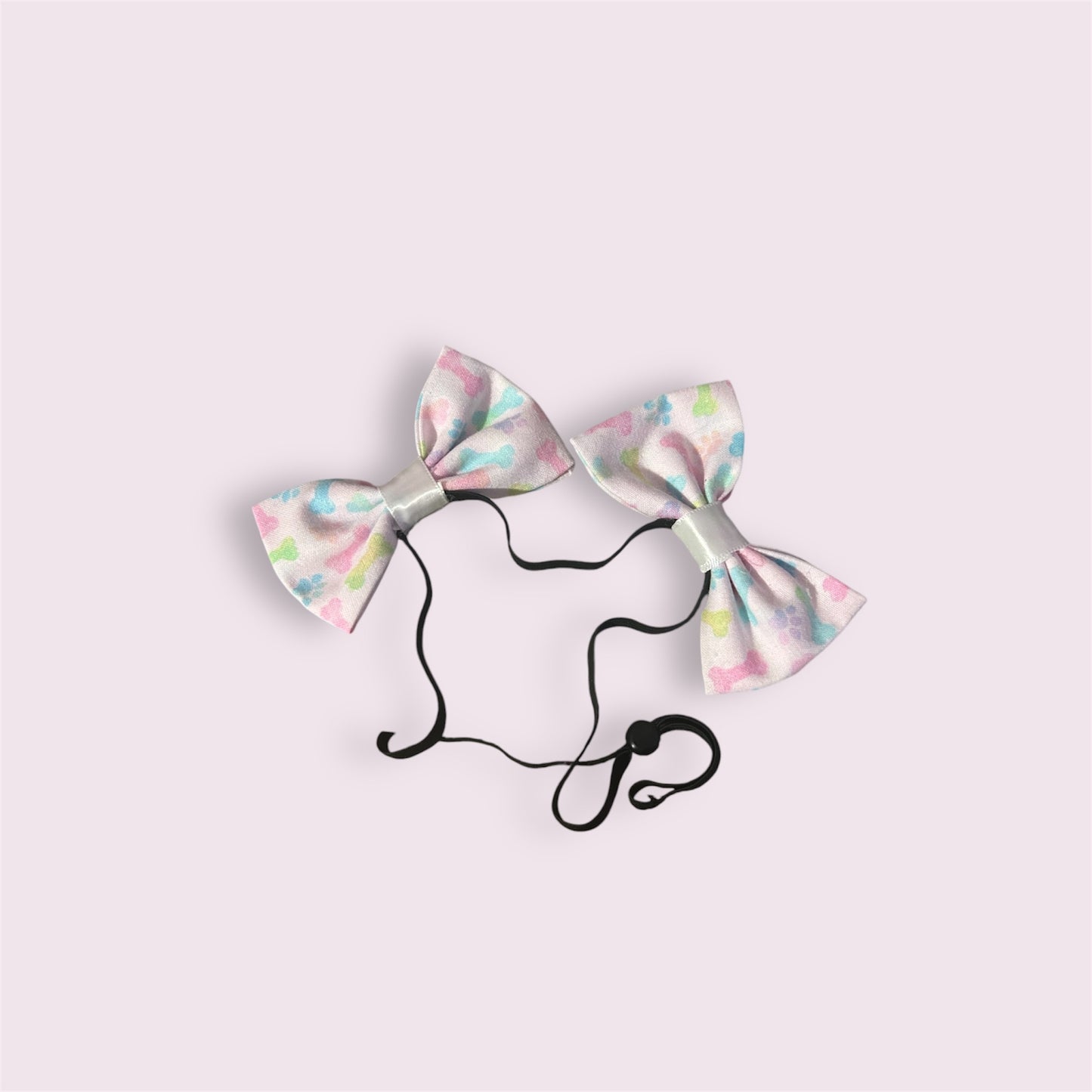 Pastel Bones Double Bows