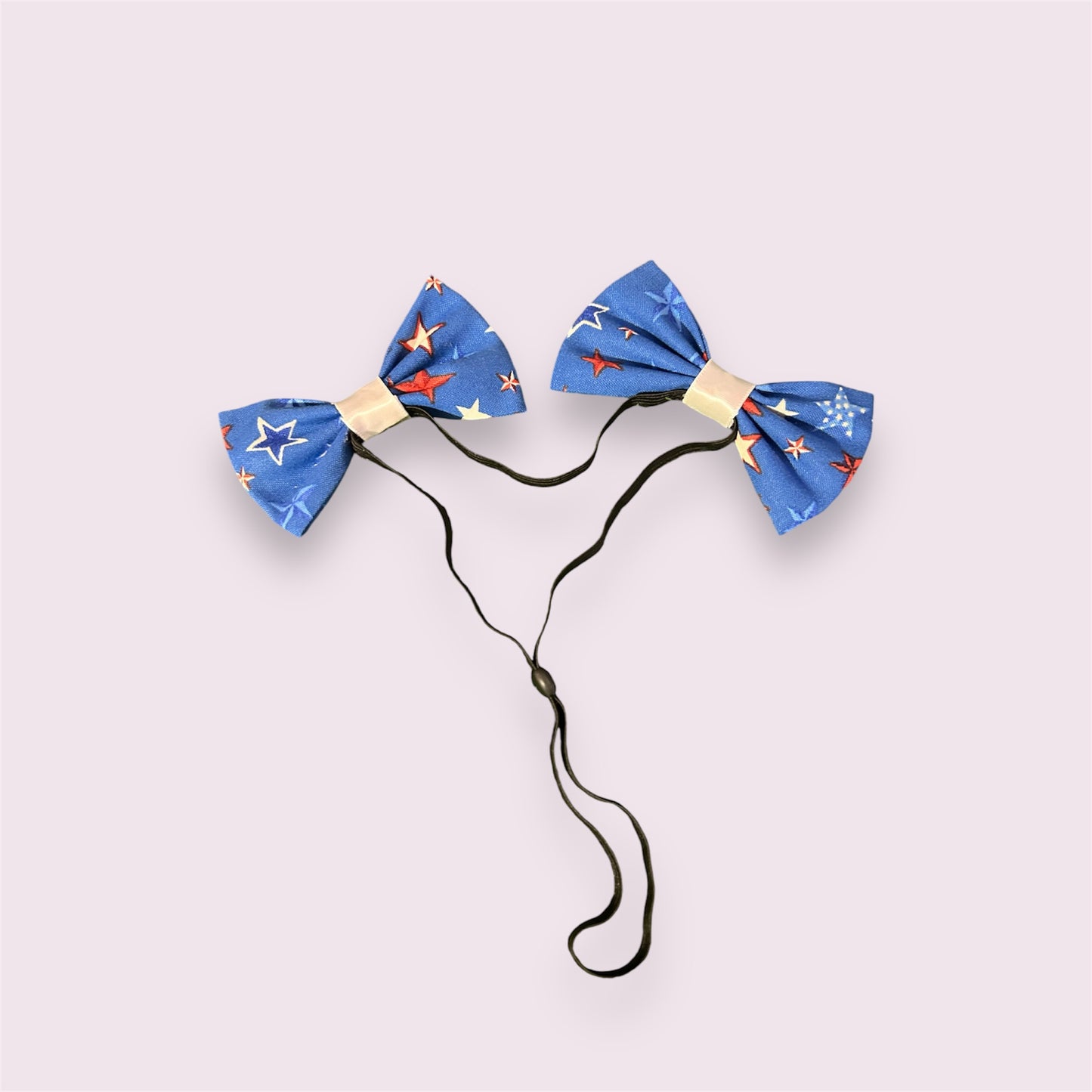 Starry Blues Double Bows